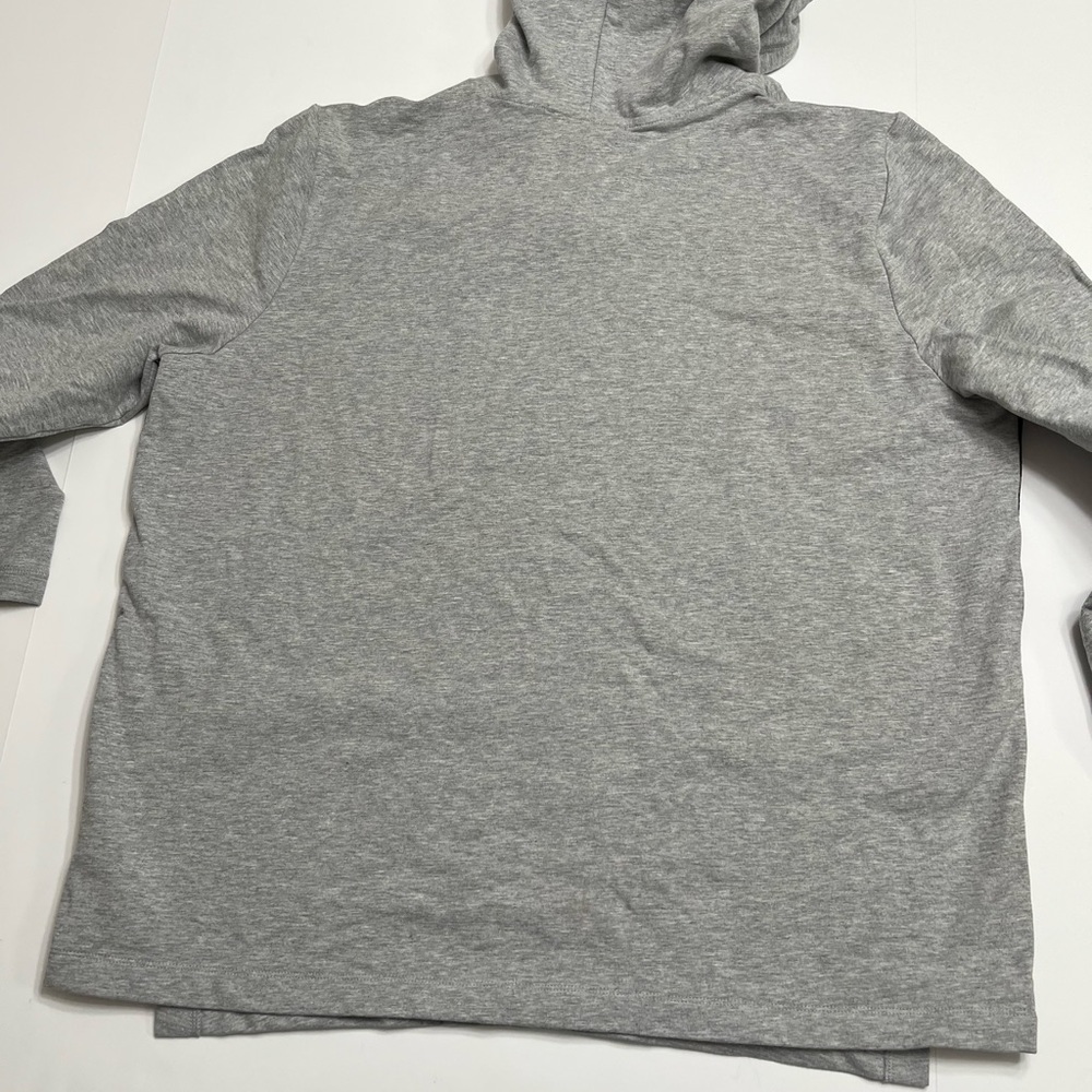 Tommy Hilfiger Women’s Gray Hooded Open Cardigan XXL EUC - Picture 7 of 15